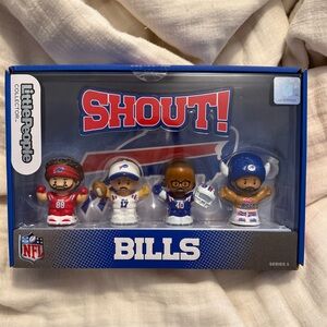 ♥️🦬New Fisher Price Buffalo Bills Little People Series #1 (Exclusive)